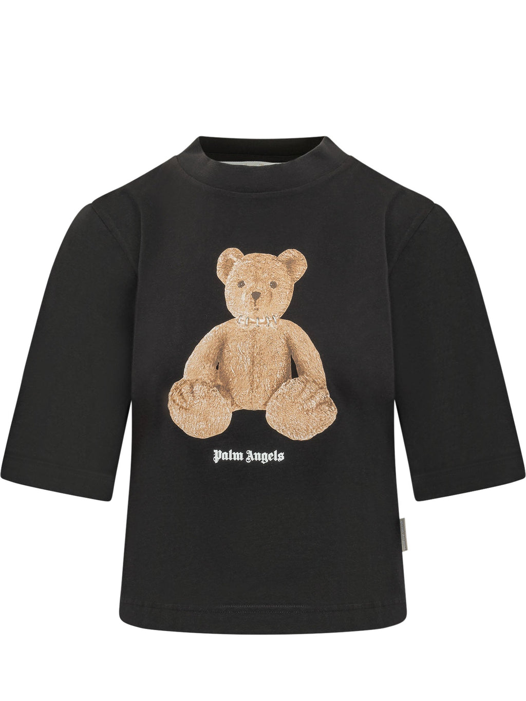Boxy T-Shirt With Bear Print Palm angels оригінал – Купити в Україні – боковий вид