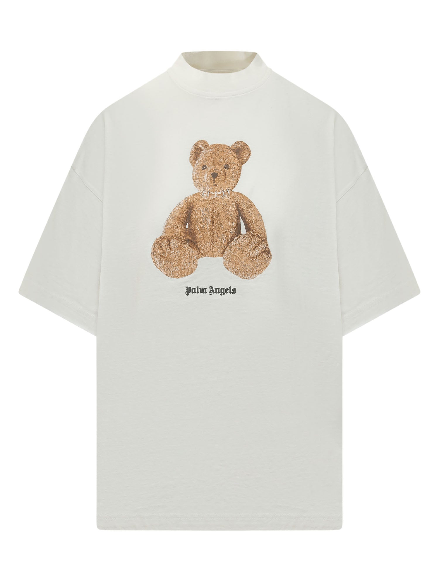 Оригінальна Loose T-Shirt With Bear Print Palm angels – боковий вид