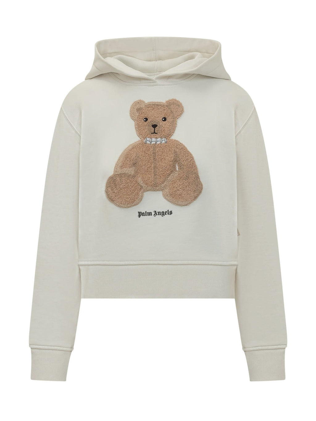 Fitted Hoodie With Bear Print Palm angels – Гарантія оригінальності – боковий вид