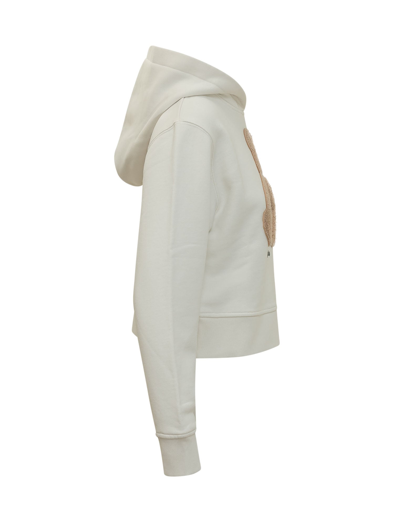 Fitted Hoodie With Bear Print Palm angels – Гарантія оригінальності – детальний вид
