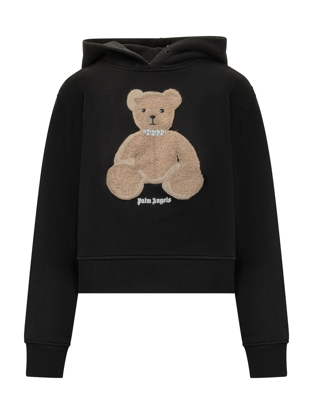 Fitted Hoodie With Bear Print Palm angels – Гарантія оригінальності – боковий вид