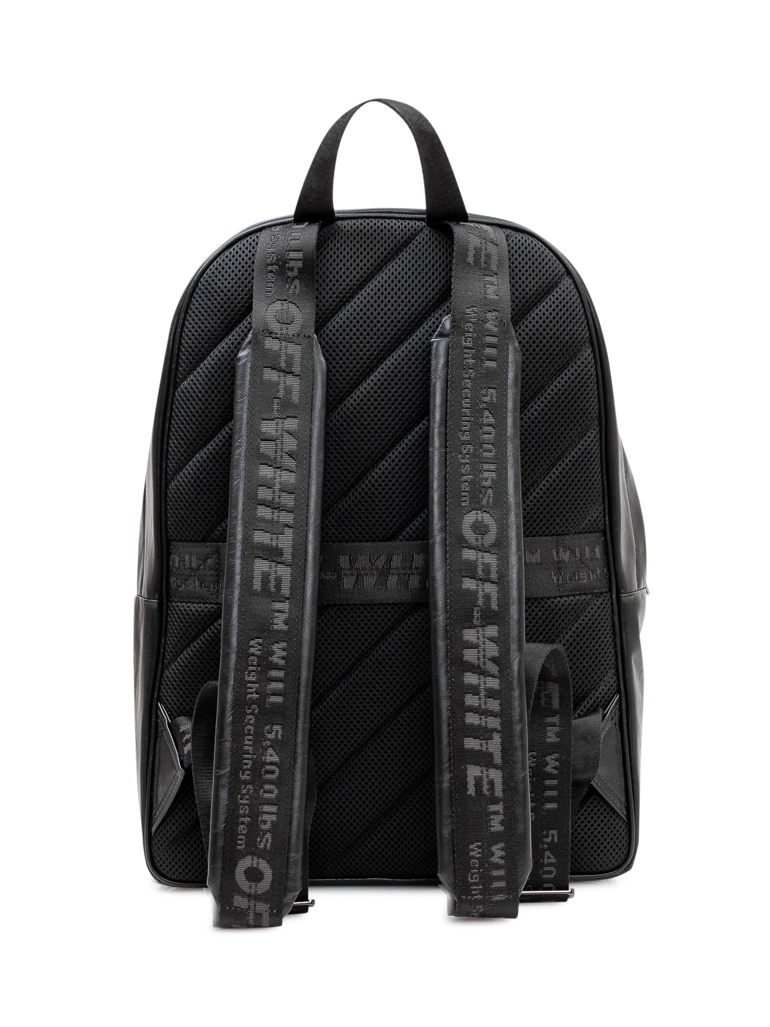 Heritage Backpack With Front Pocket And Embossed Logo Off-white – Гарантія оригінальності – детальний вид