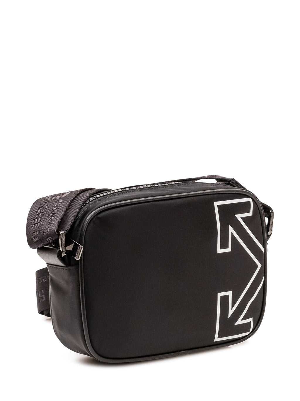Camera Crossbody Bag With Zip And Graphic Logo Off-white оригінал – Купити в Україні – детальний вид