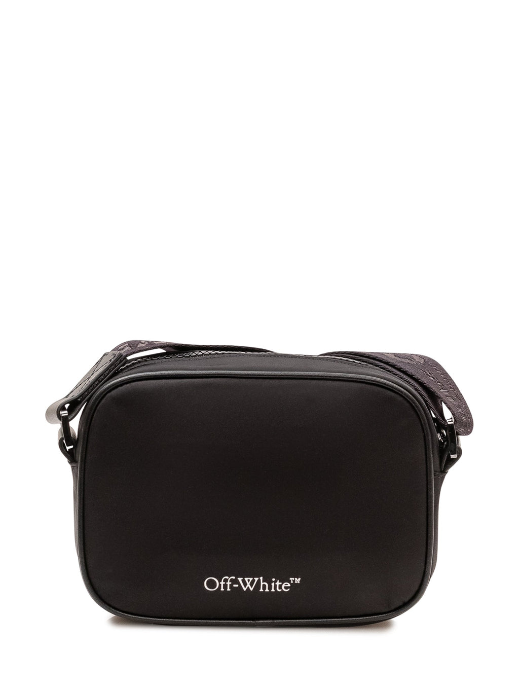 Camera Crossbody Bag With Zip And Graphic Logo Off-white оригінал – Купити в Україні – збільшений вид