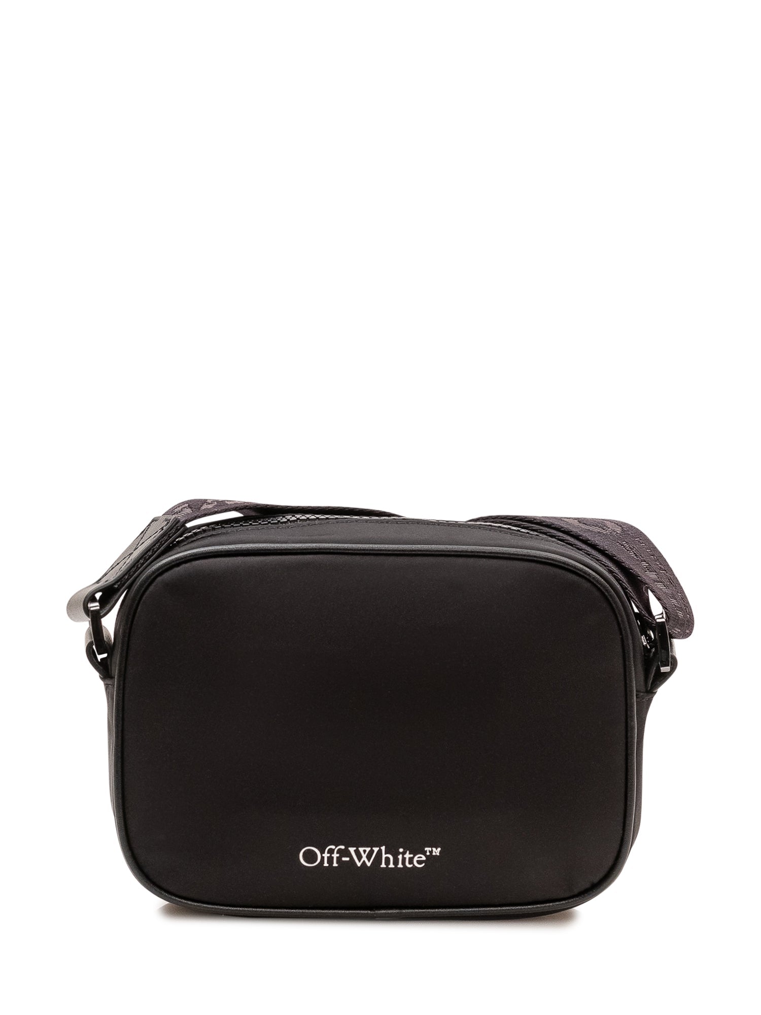 Camera Crossbody Bag With Zip And Graphic Logo Off-white оригінал – Купити в Україні – збільшений вид
