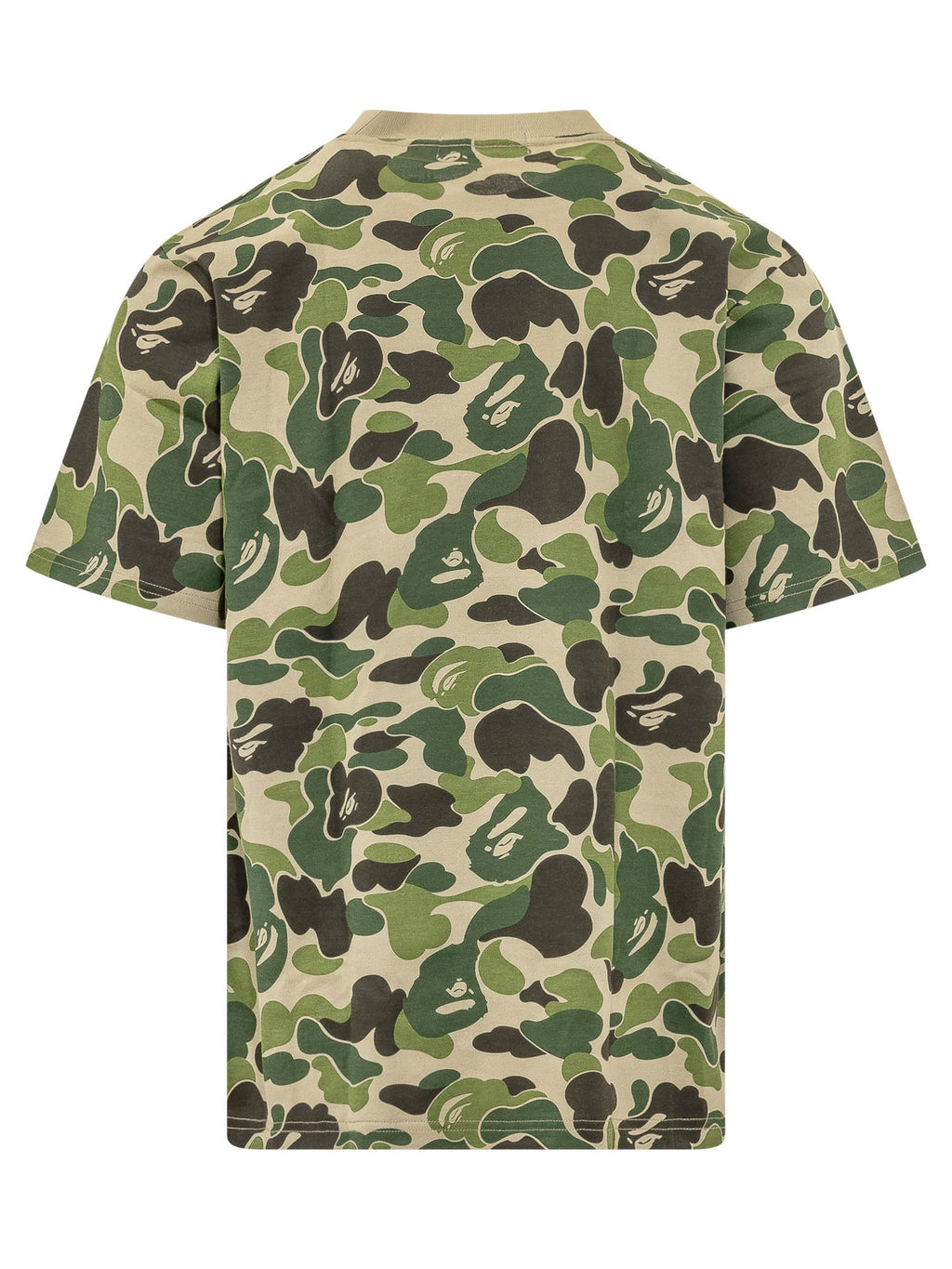 Оригінальна Abc Camo Logo Print T-Shirt A bathing ape – вид ззаду