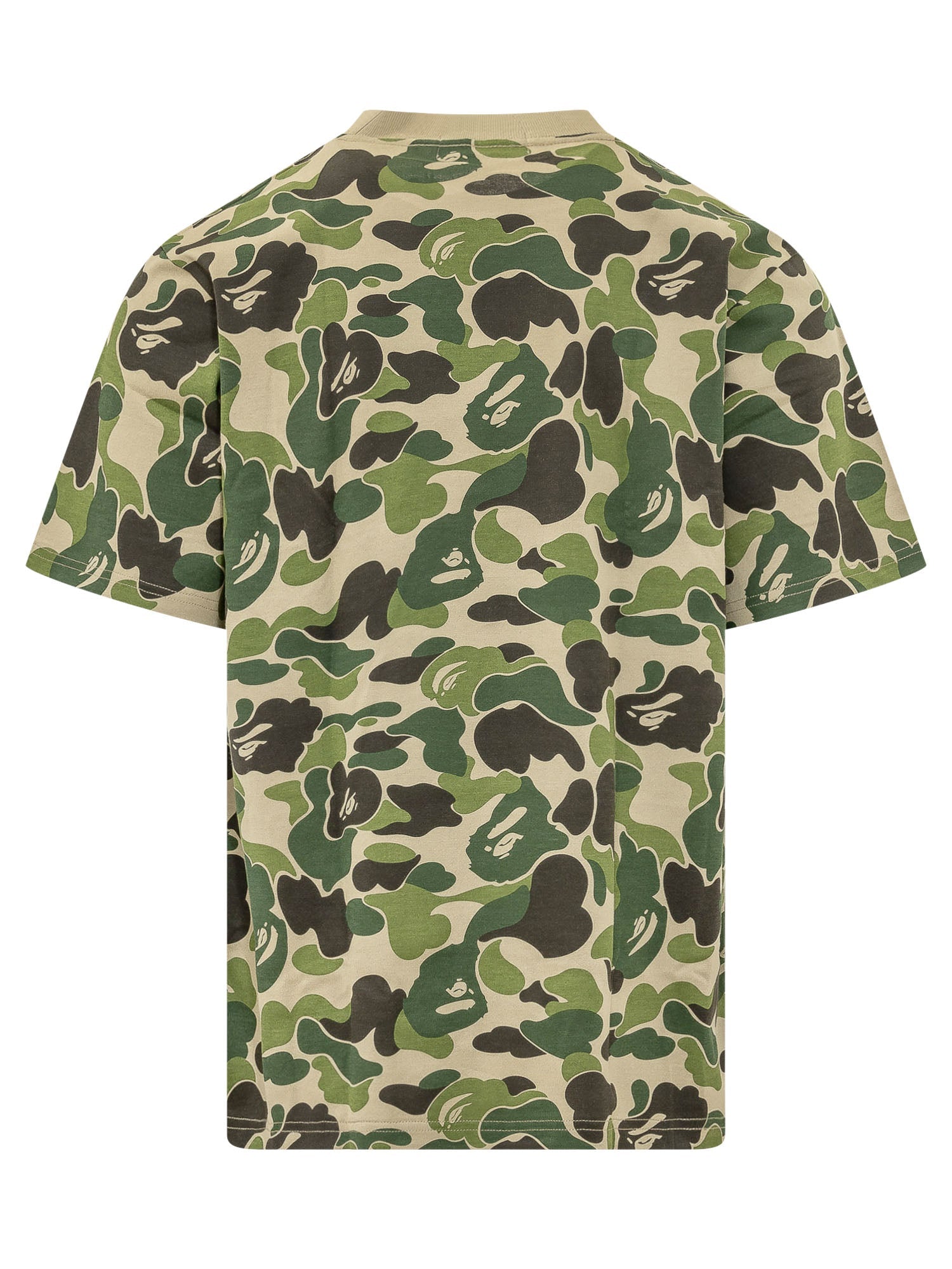 Оригінальна Abc Camo Logo Print T-Shirt A bathing ape – вид ззаду