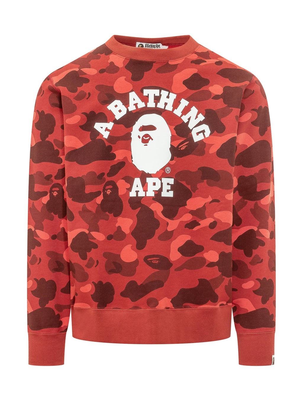 Оригінальна Sweatshirt With Graphic Print And Cam A bathing ape – боковий вид