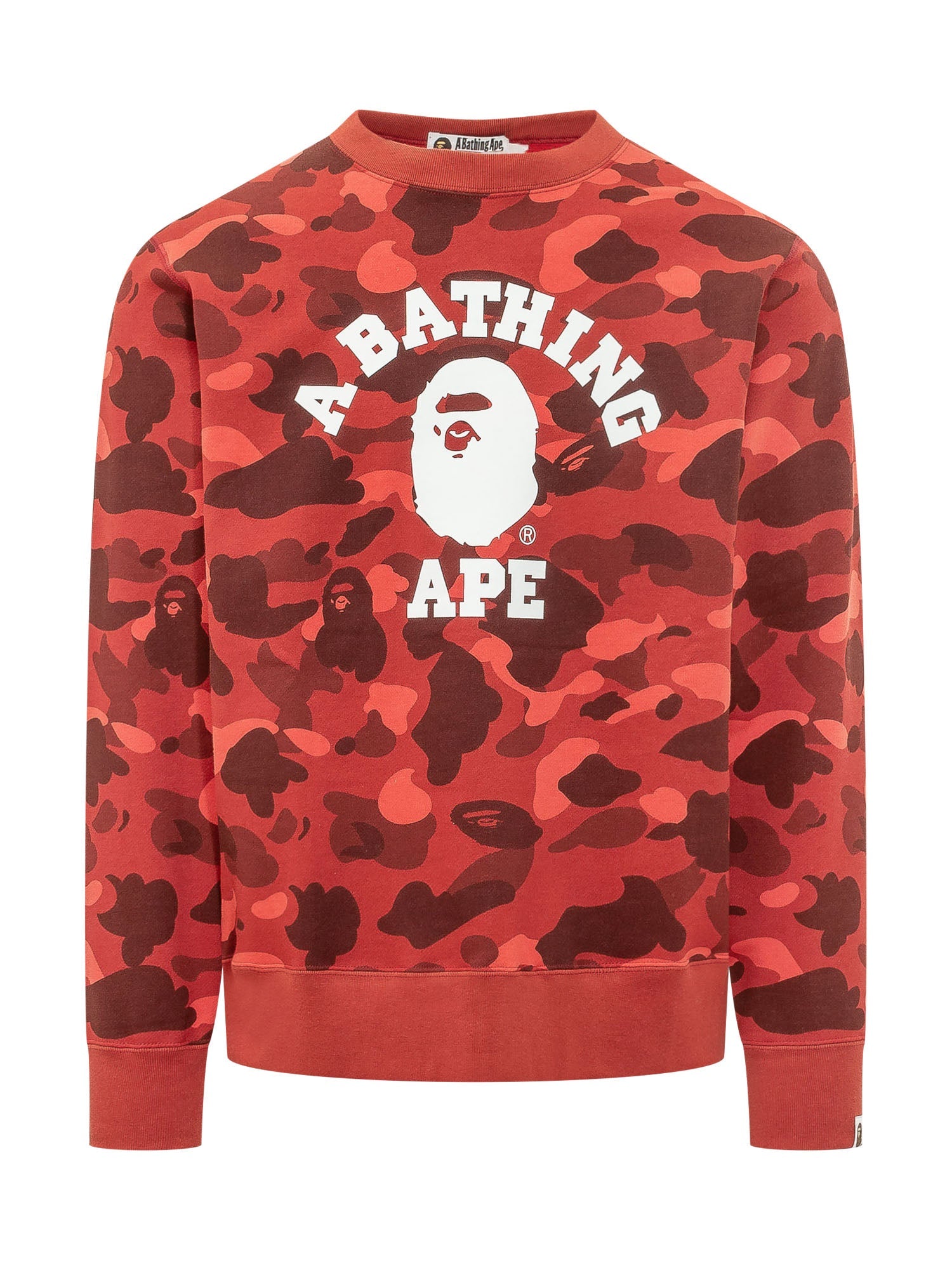 Оригінальна Sweatshirt With Graphic Print And Cam A bathing ape – боковий вид
