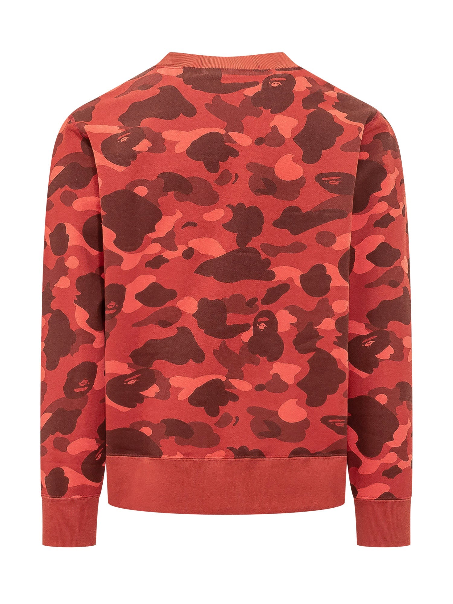 Оригінальна Sweatshirt With Graphic Print And Cam A bathing ape – вид ззаду