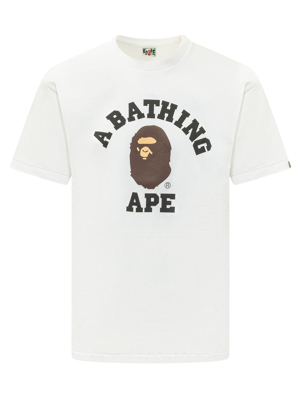 T-Shirt With Front Graphic Print A bathing ape оригінал – Купити в Україні – боковий вид
