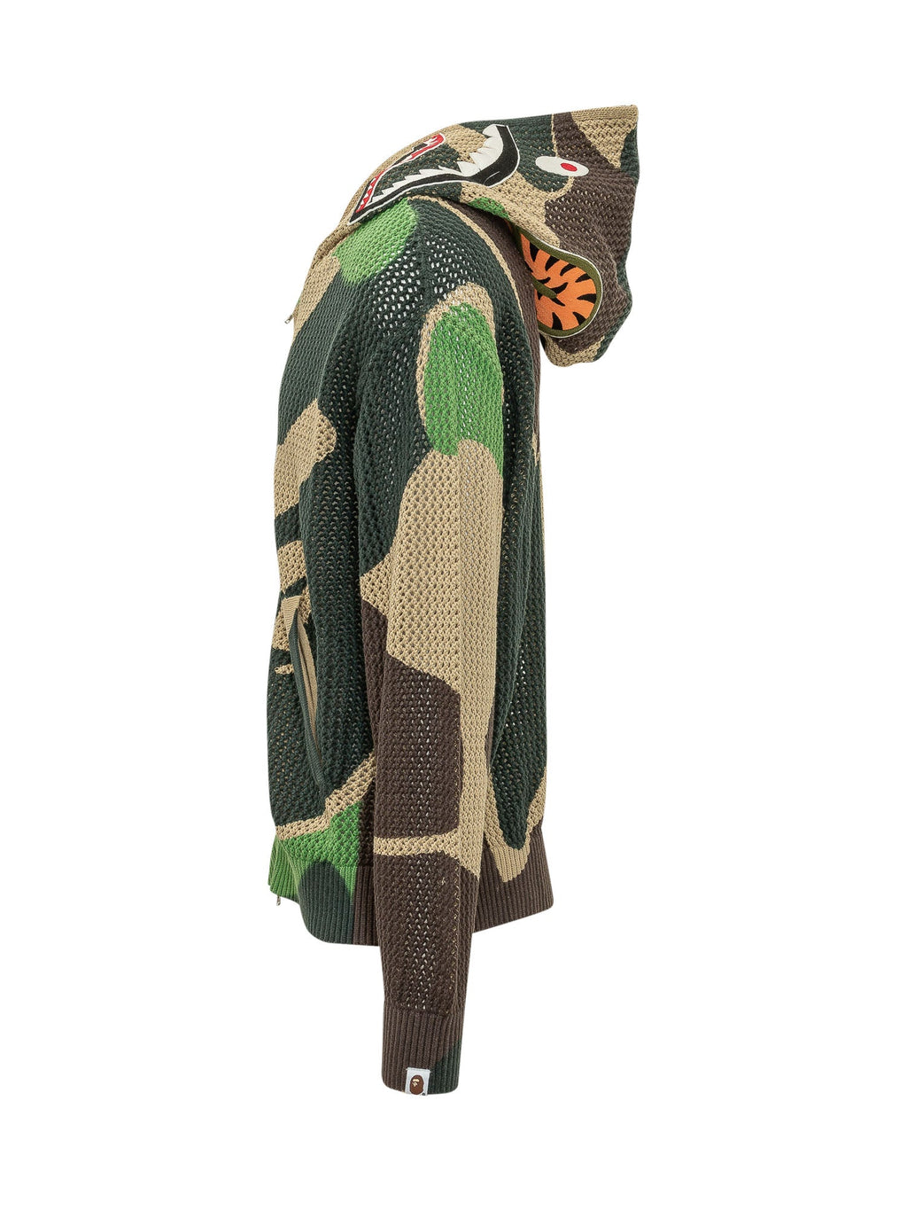 Оригінальна Fully Zip Abc Camo Hoodie A bathing ape – детальний вид