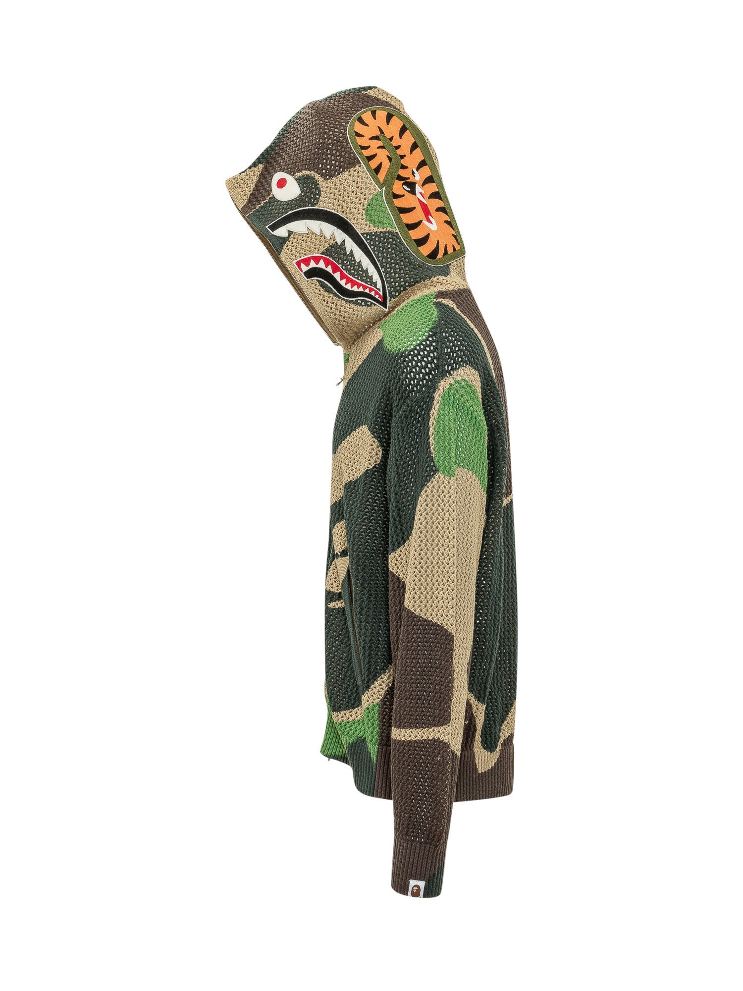 Оригінальна Fully Zip Abc Camo Hoodie A bathing ape – збільшений вид