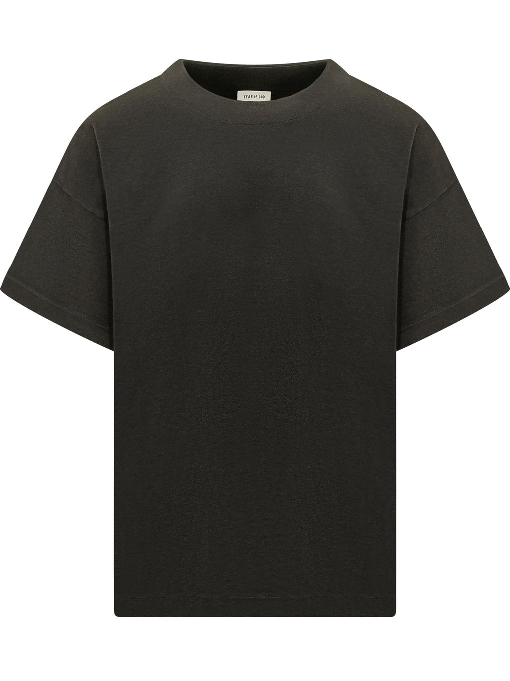 T-Shirt Crew Neck Short Sleeves Fear of god – Гарантія оригінальності – боковий вид