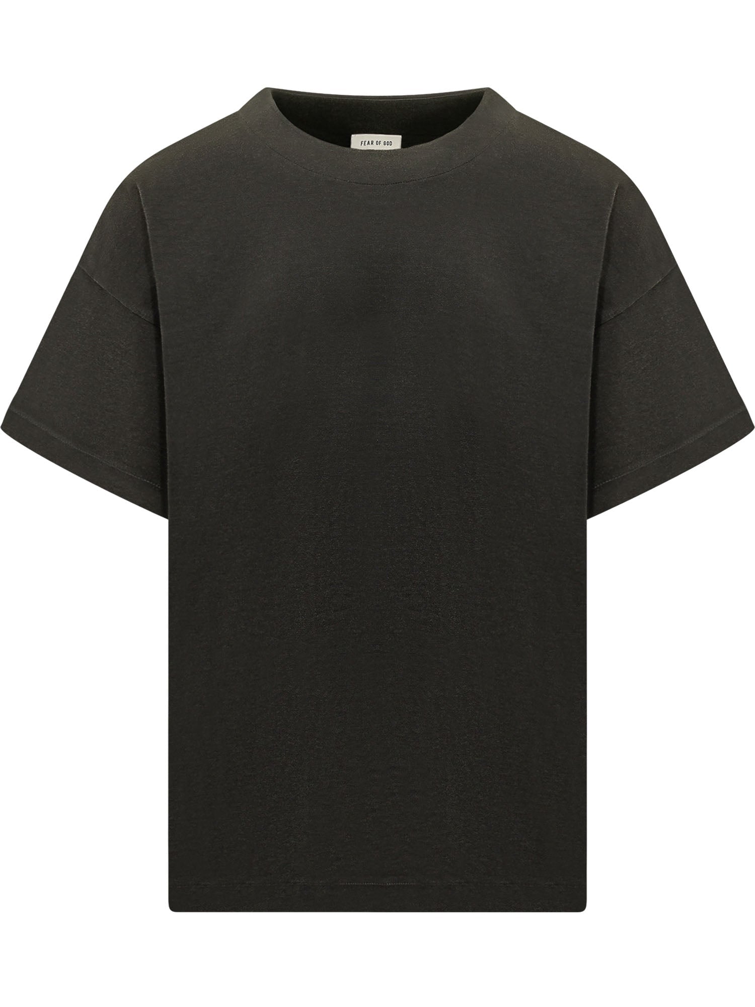 T-Shirt Crew Neck Short Sleeves Fear of god – Гарантія оригінальності – боковий вид
