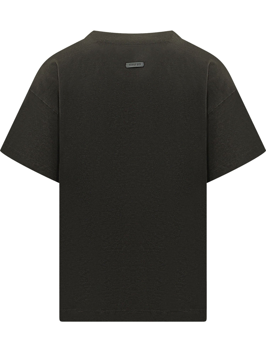 T-Shirt Crew Neck Short Sleeves Fear of god – Гарантія оригінальності – вид ззаду