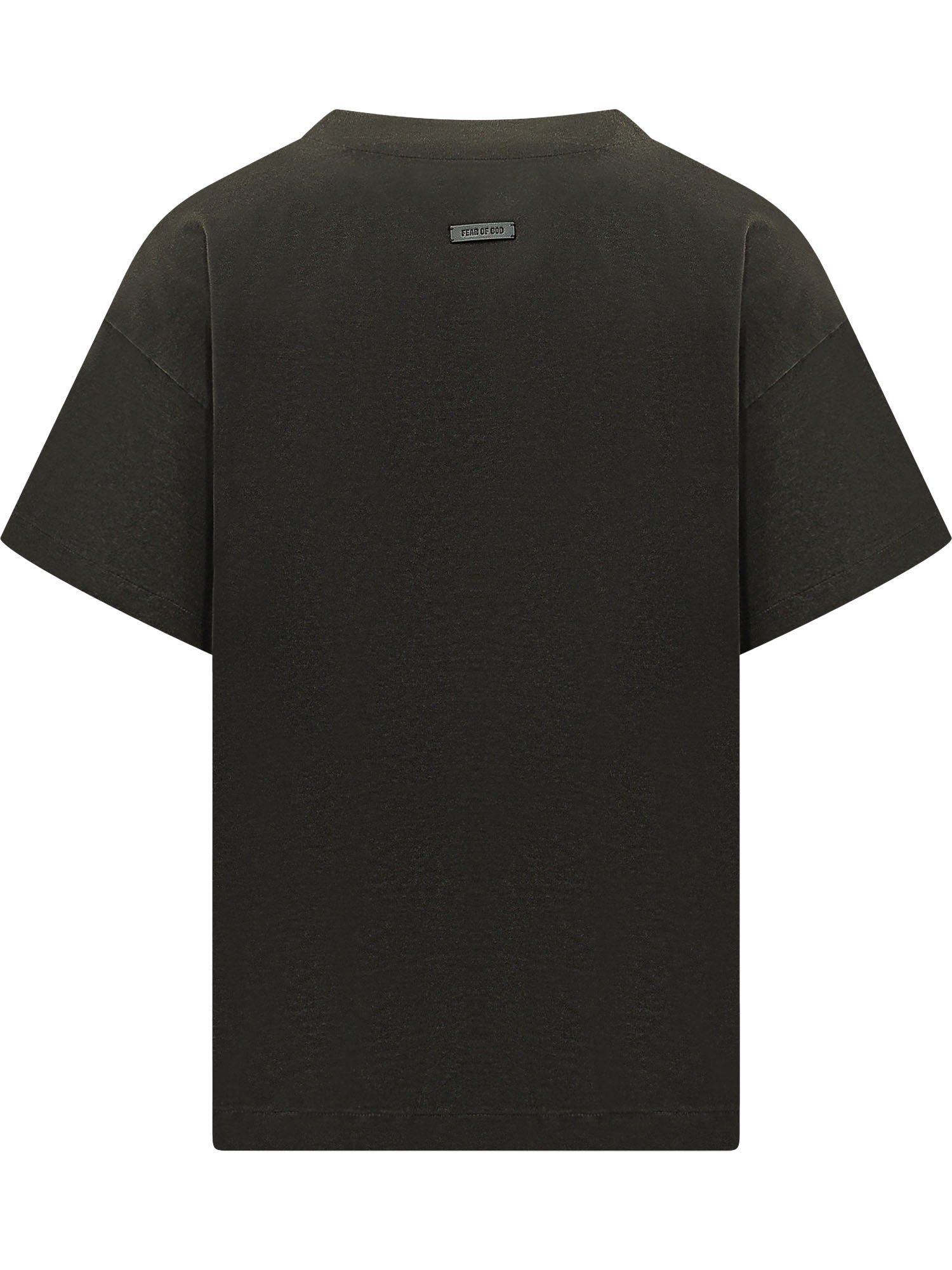T-Shirt Crew Neck Short Sleeves Fear of god – Гарантія оригінальності – вид ззаду