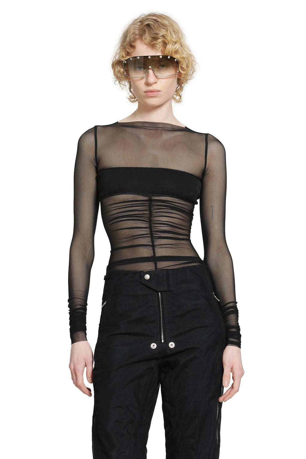 Temple Bandeau Top Rick owens – Гарантія оригінальності – боковий вид