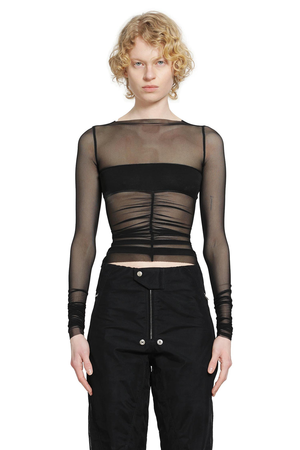 Temple Bandeau Top Rick owens – Гарантія оригінальності – вид ззаду