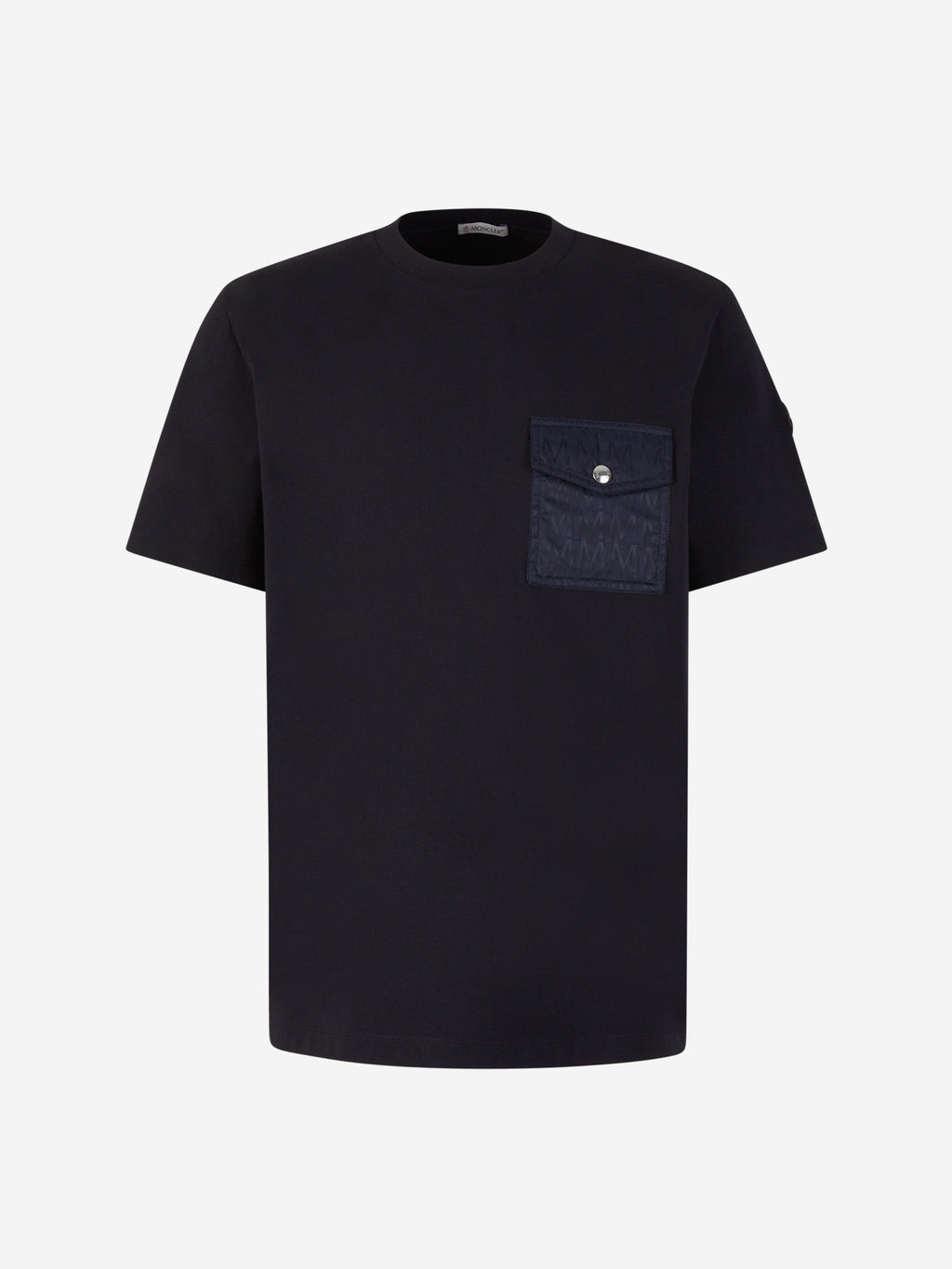 Cotton Pocket T-Shirt Moncler оригінал – Купити в Україні – боковий вид