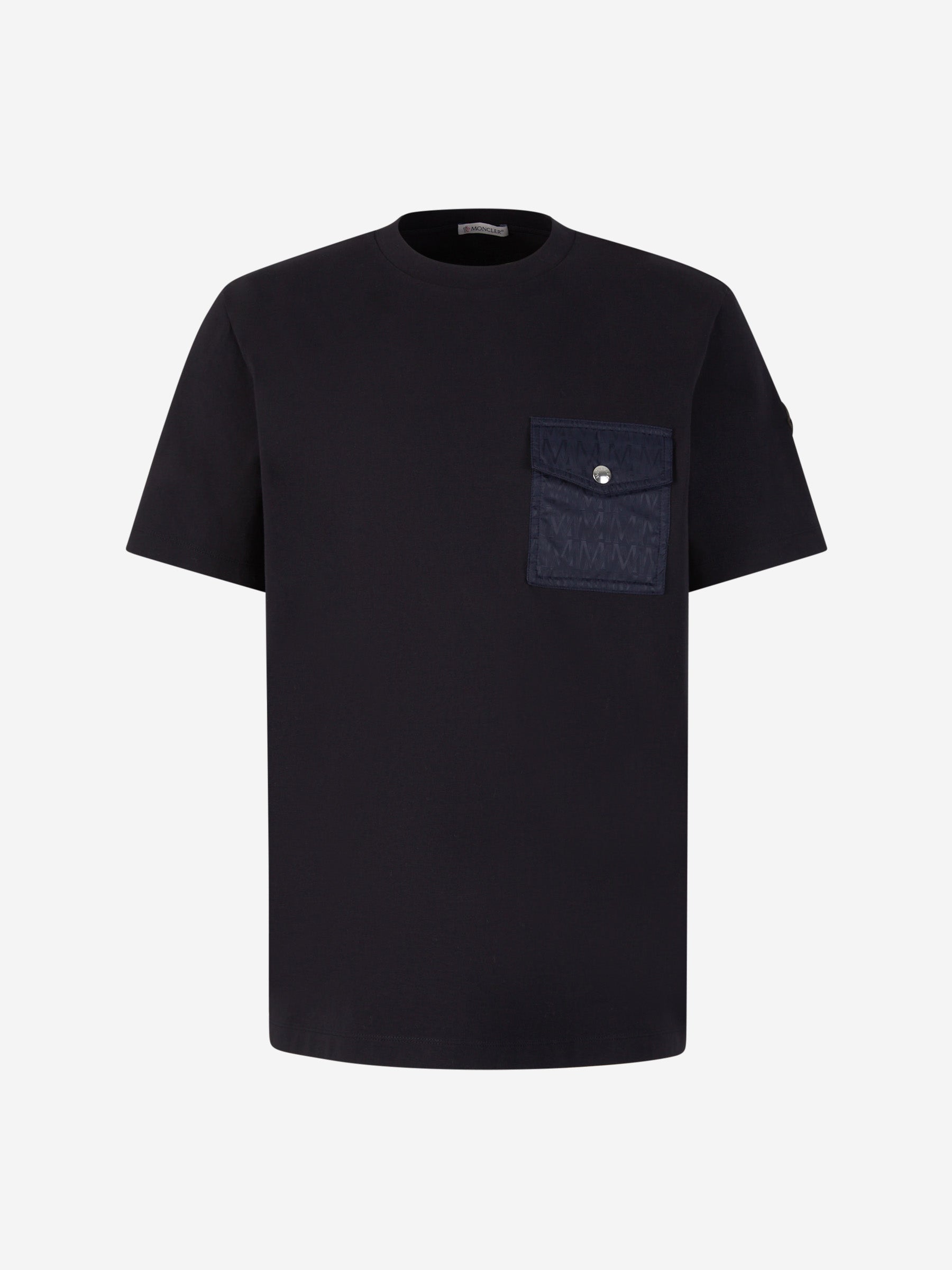 Cotton Pocket T-Shirt Moncler оригінал – Купити в Україні – боковий вид