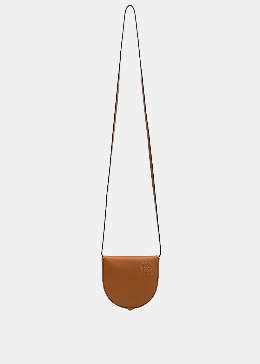 Tan Small Heel Pouch Loewe оригінал – Купити в Україні – боковий вид