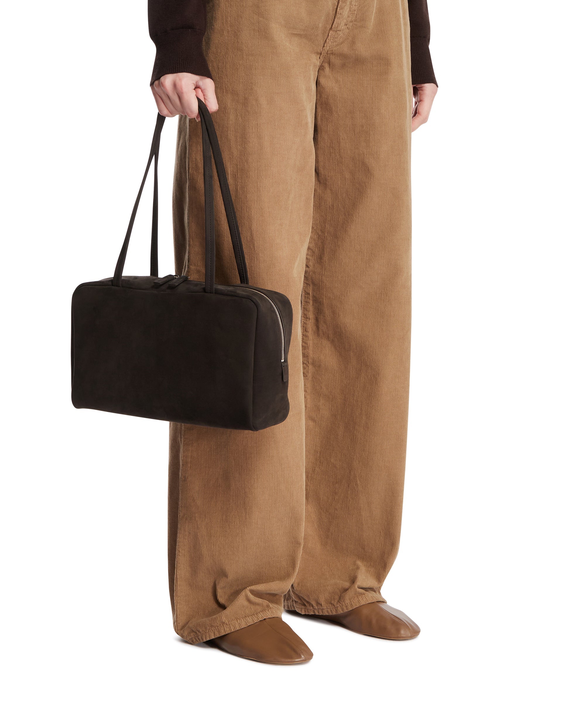 Оригінальна Brown Astra Bowling Bag The row – детальний вид