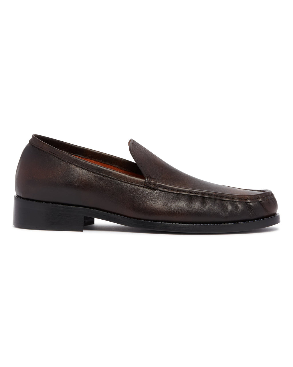 Brown Loafers With Initials Acne studios оригінал – Купити в Україні – вид ззаду