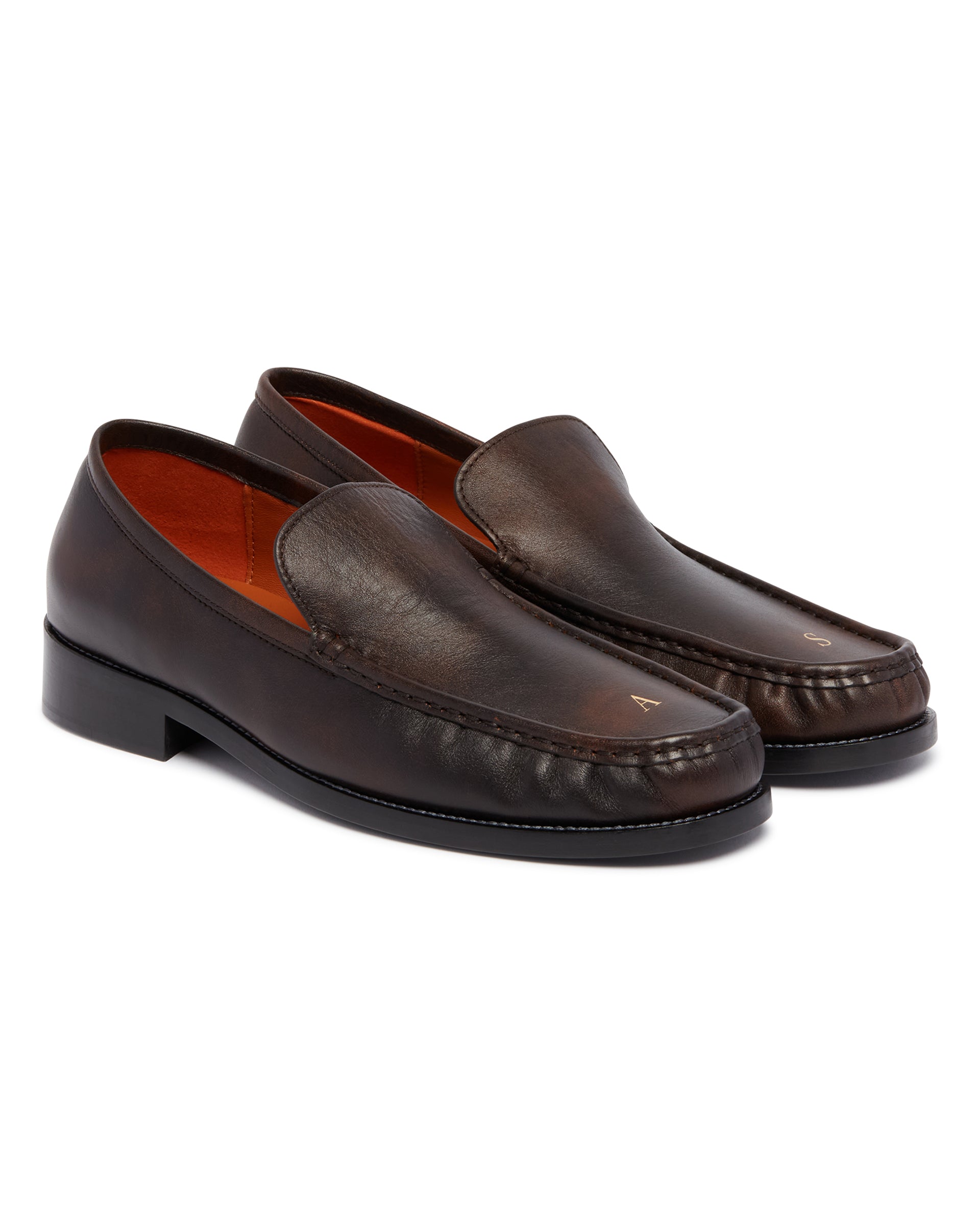 Brown Loafers With Initials Acne studios оригінал – Купити в Україні – детальний вид