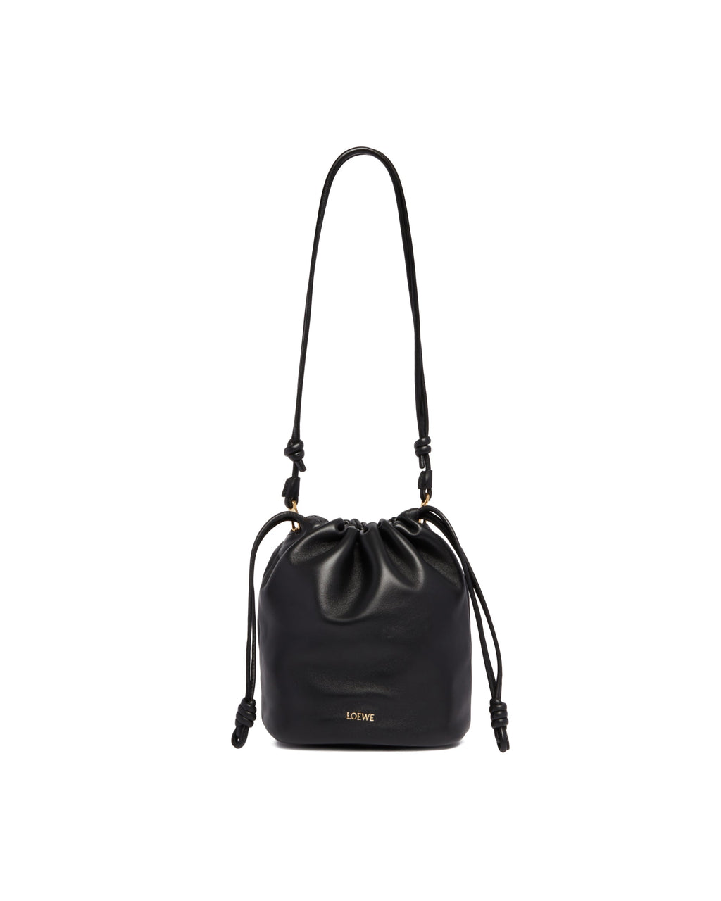 Black Flamenco Basket Purse Loewe – Гарантія оригінальності – вид ззаду