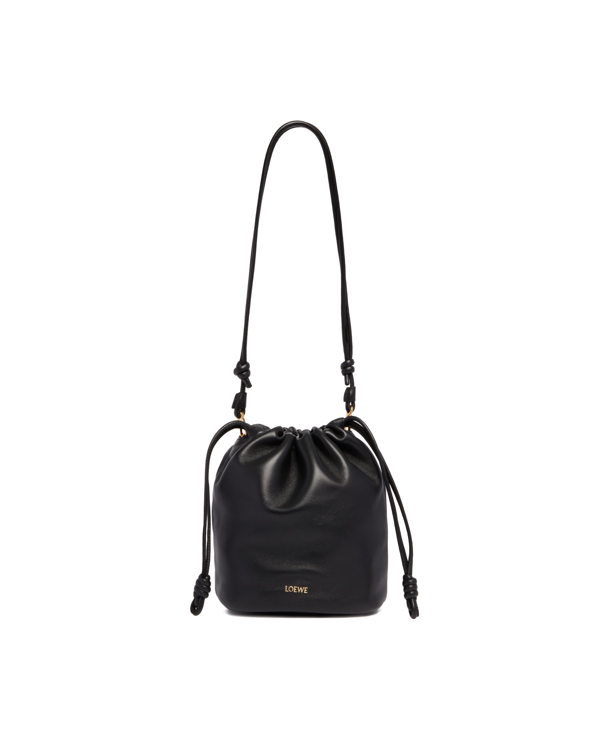 Black Flamenco Basket Purse Loewe – Гарантія оригінальності – вид ззаду