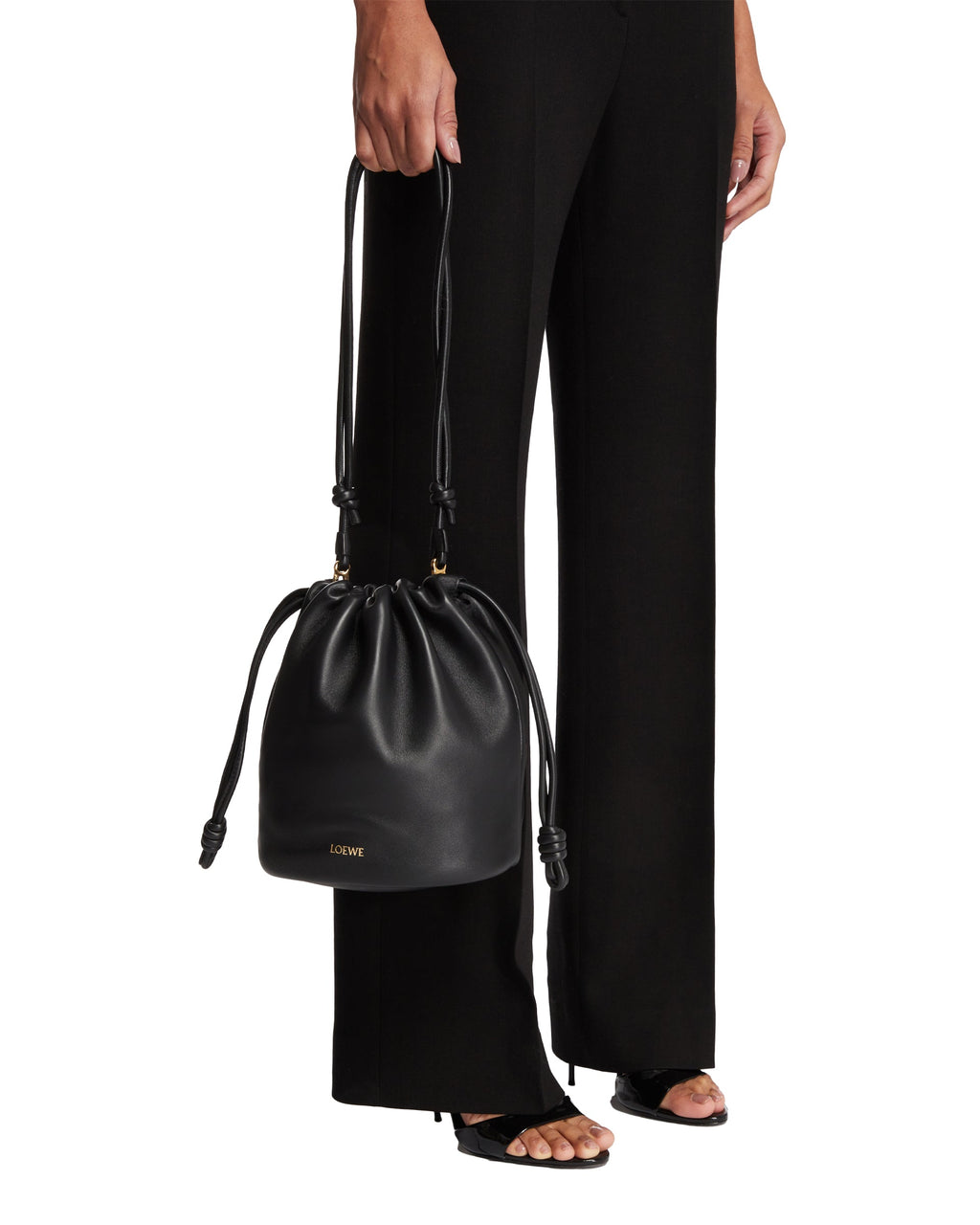 Black Flamenco Basket Purse Loewe – Гарантія оригінальності – детальний вид