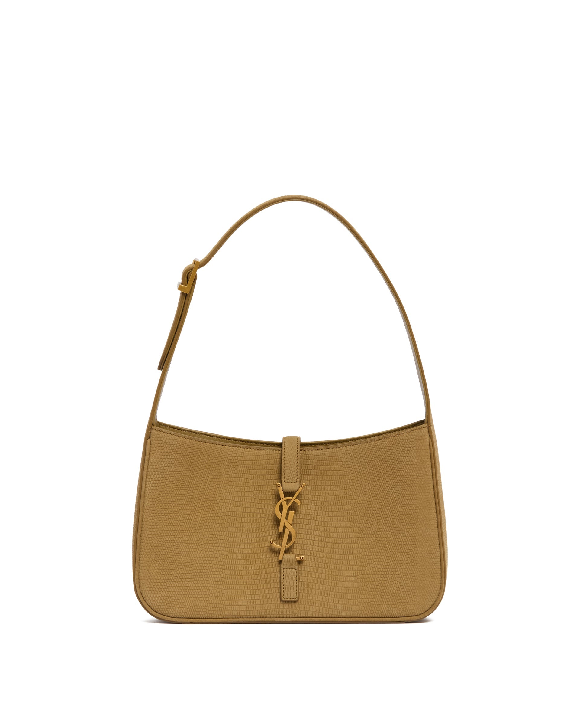 Green Le 5 A 7 Leather Bag Saint laurent оригінал – Купити в Україні – боковий вид