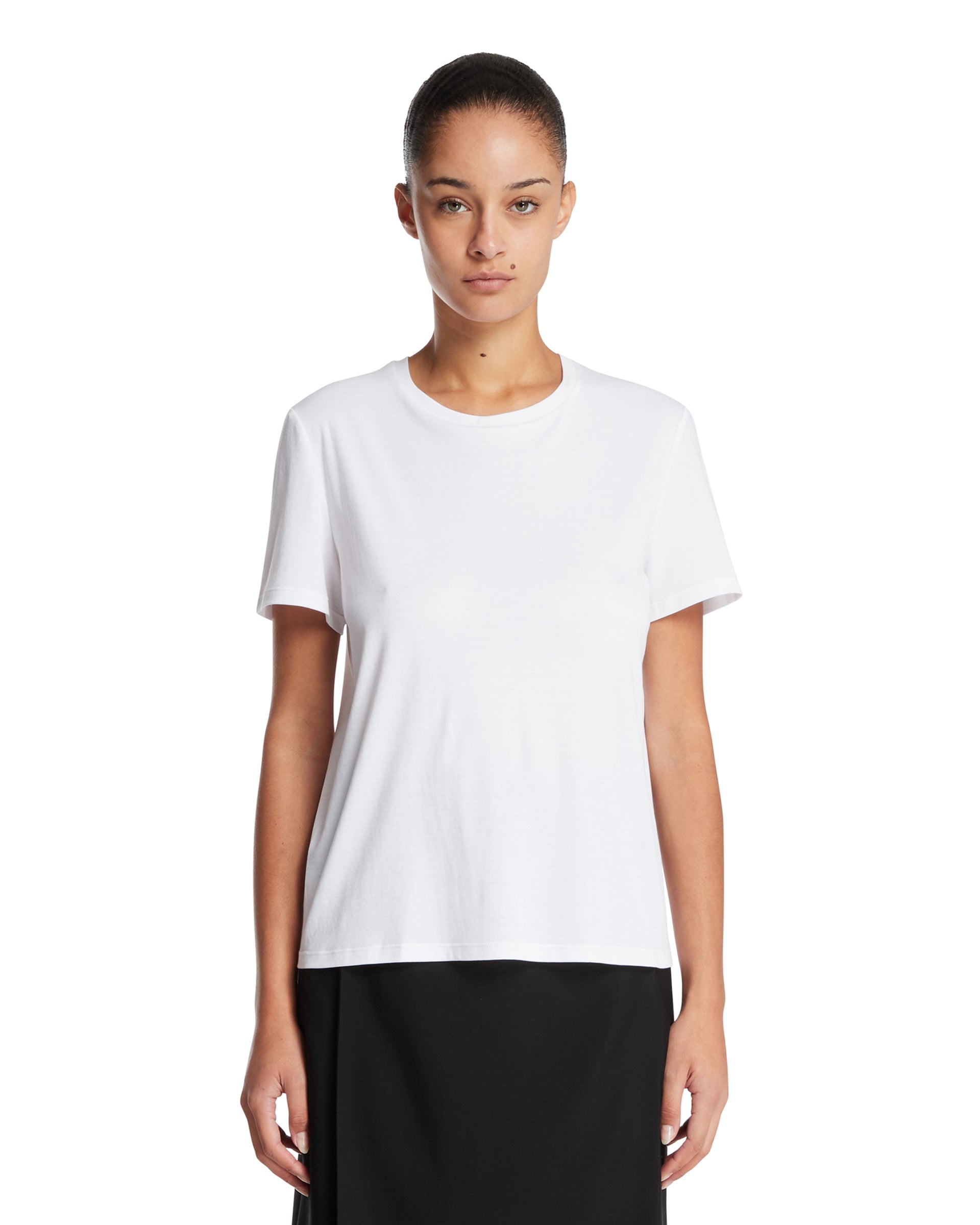 White Wesler T-Shirt The row – Гарантія оригінальності – боковий вид