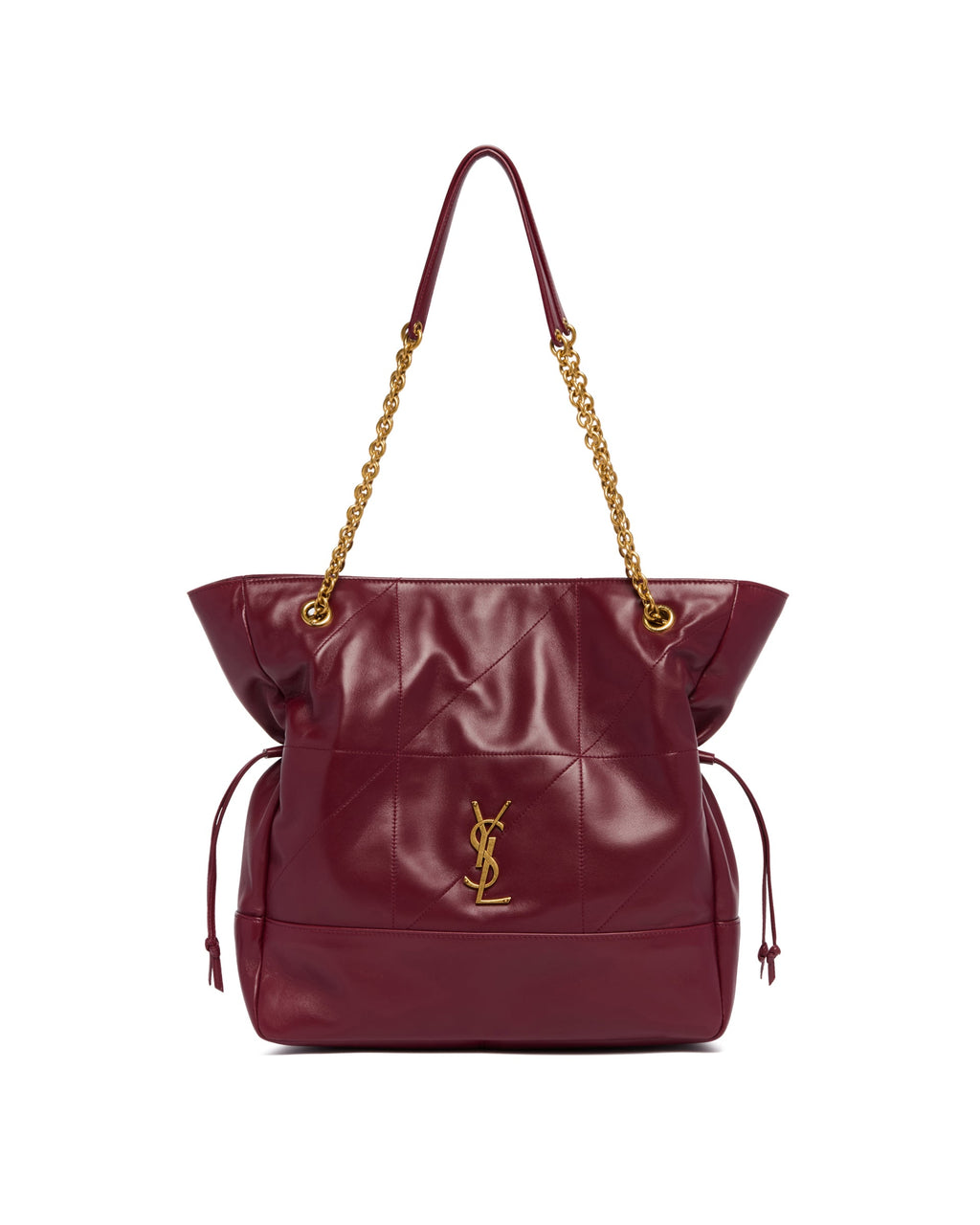 Burgundy Jamie 4.3 Shopping Bag Saint laurent оригінал – Купити в Україні – боковий вид