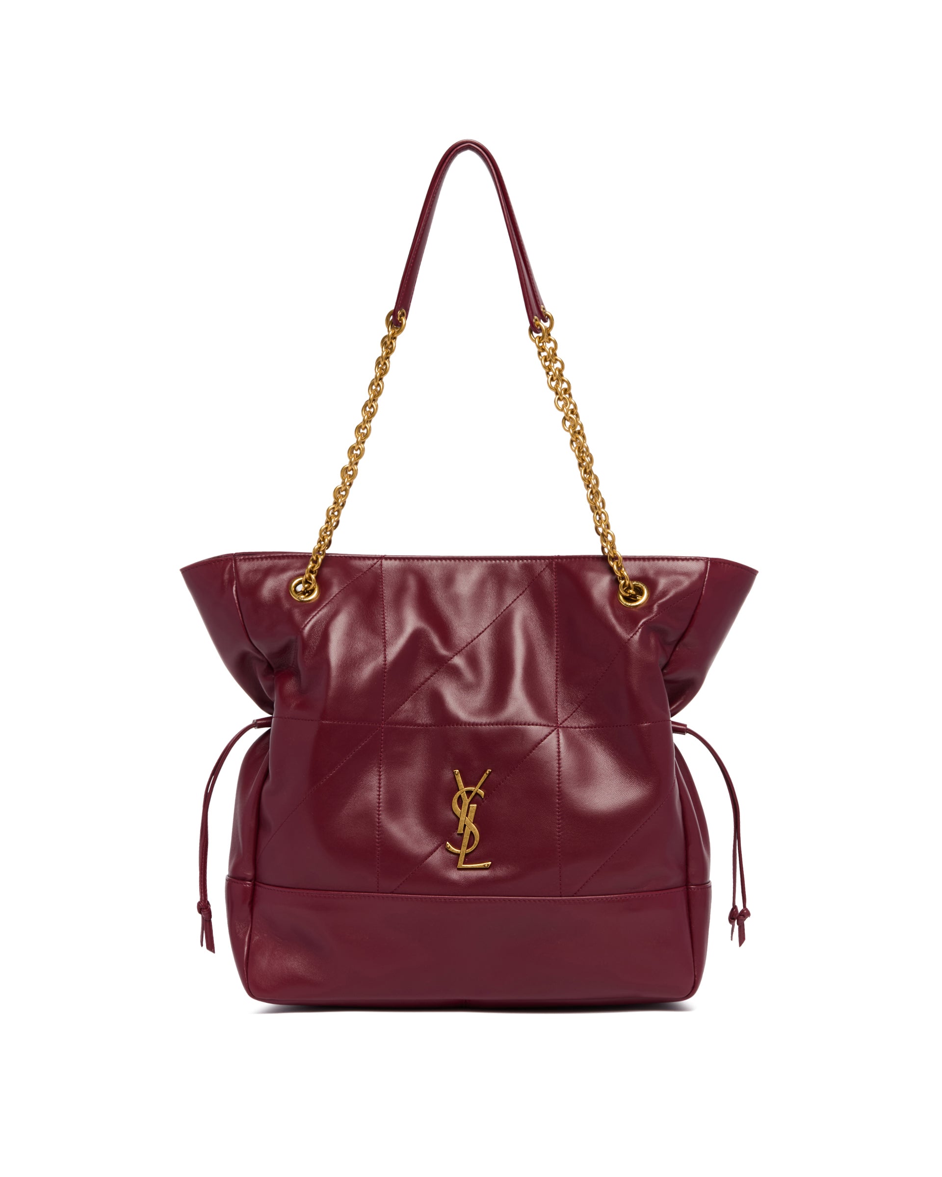 Burgundy Jamie 4.3 Shopping Bag Saint laurent оригінал – Купити в Україні – вид ззаду