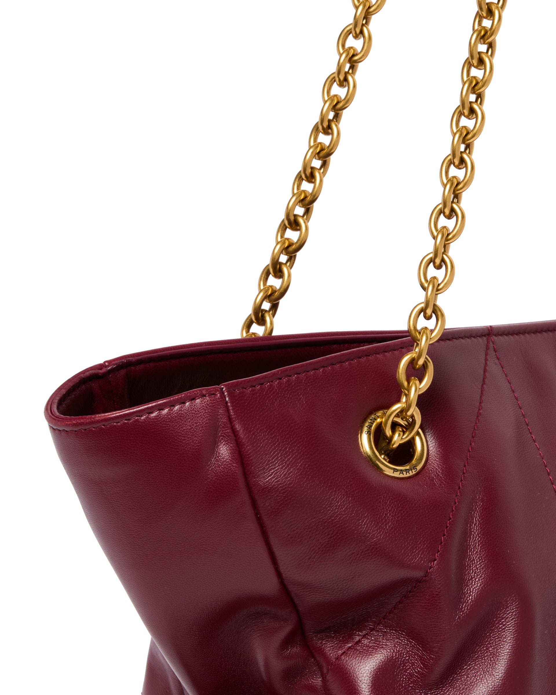 Burgundy Jamie 4.3 Shopping Bag Saint laurent оригінал – Купити в Україні – детальний вид