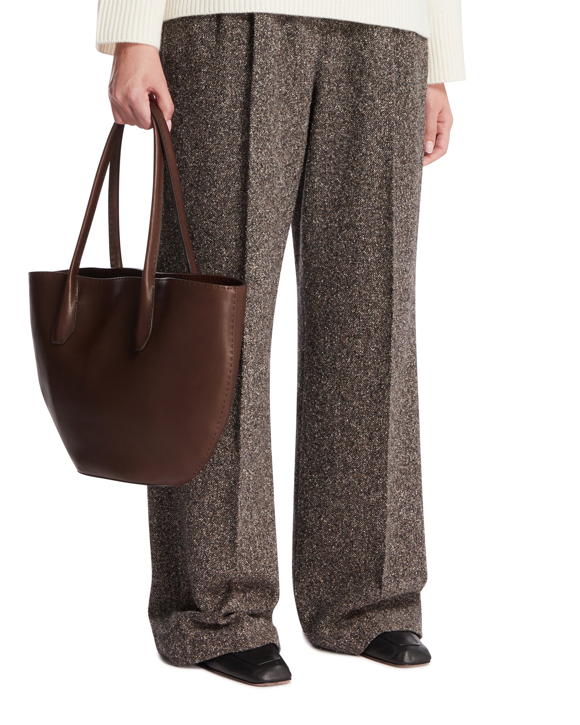 Оригінальна Dark Brown Alger Bag The row – детальний вид
