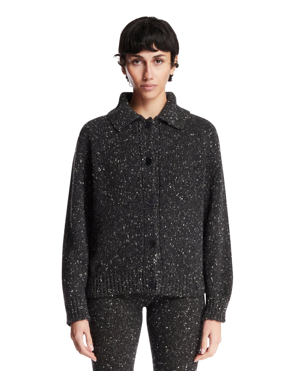 Оригінальна Gray Cashmere Cardigan The row – боковий вид