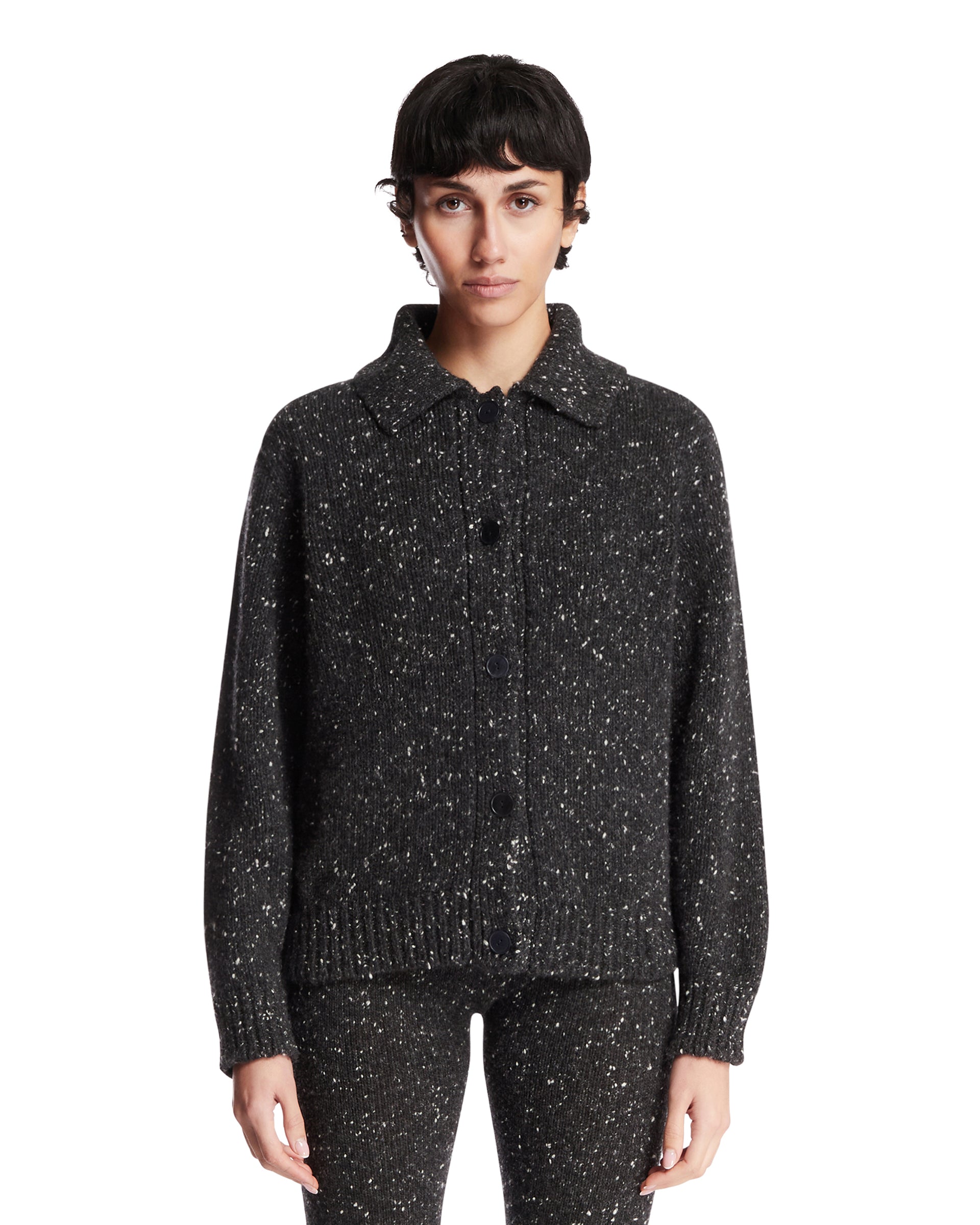 Оригінальна Gray Cashmere Cardigan The row – боковий вид
