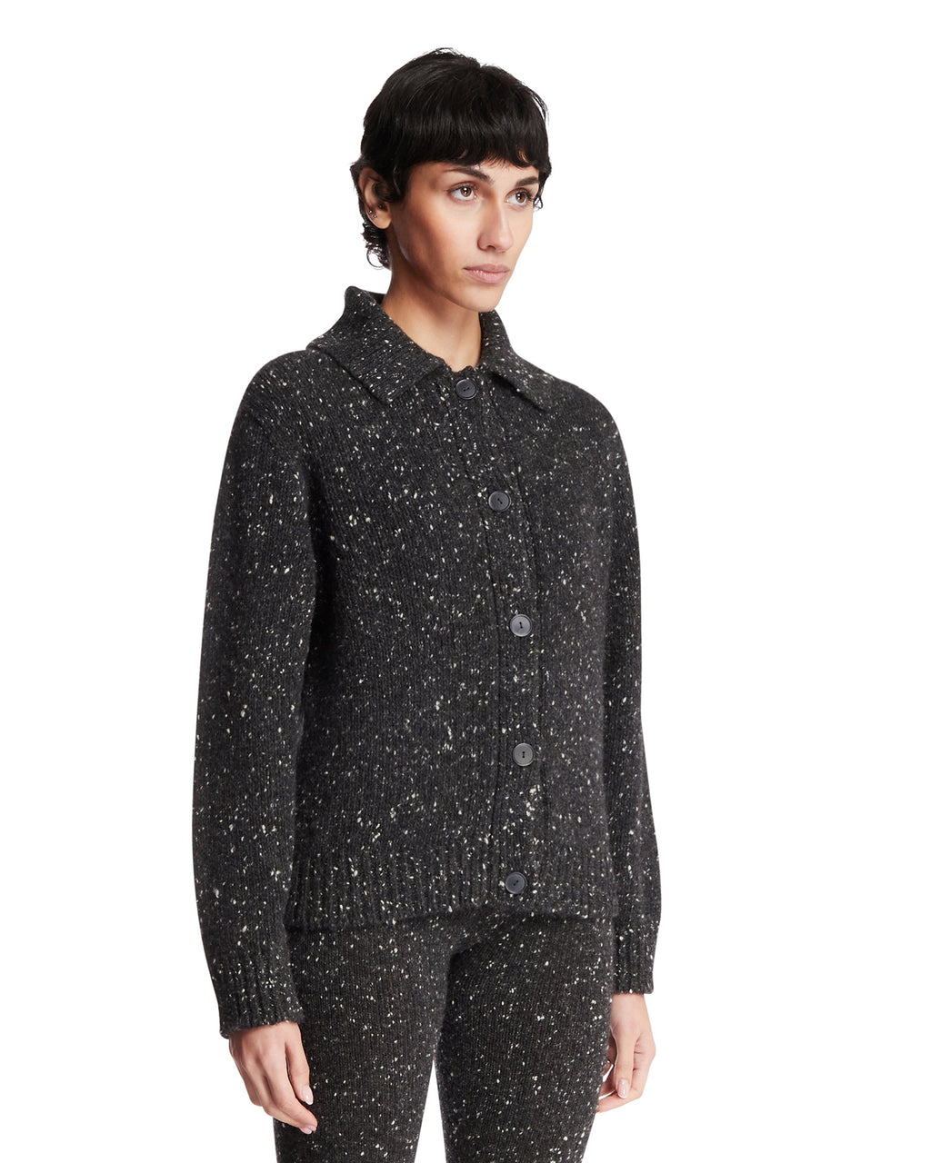 Оригінальна Gray Cashmere Cardigan The row – вид ззаду