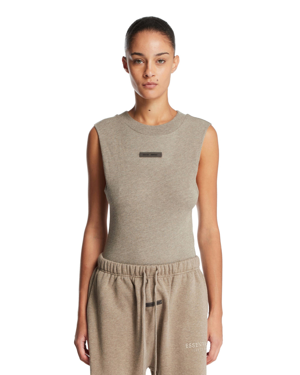 Dark Beige Cotton Top Fear of god – Гарантія оригінальності – боковий вид
