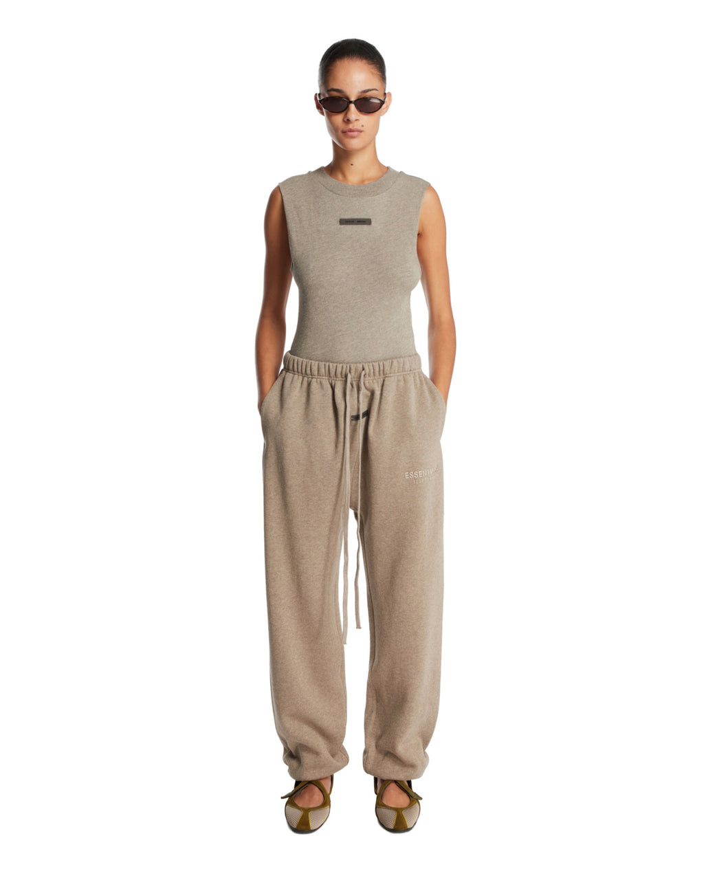 Dark Beige Cotton Top Fear of god – Гарантія оригінальності – детальний вид