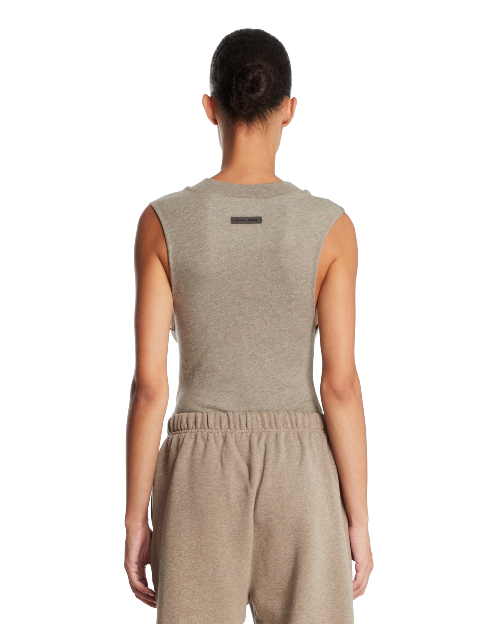 Dark Beige Cotton Top - FEAR OF GOD