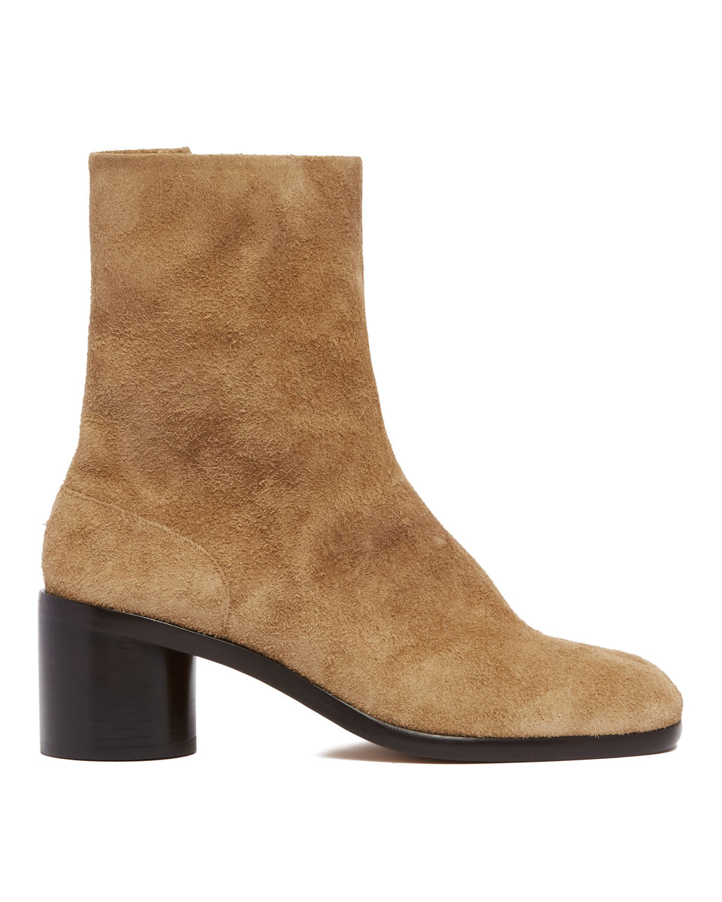 Beige Suede Tabi Ankle Boots Maison margiela – Гарантія оригінальності – вид ззаду