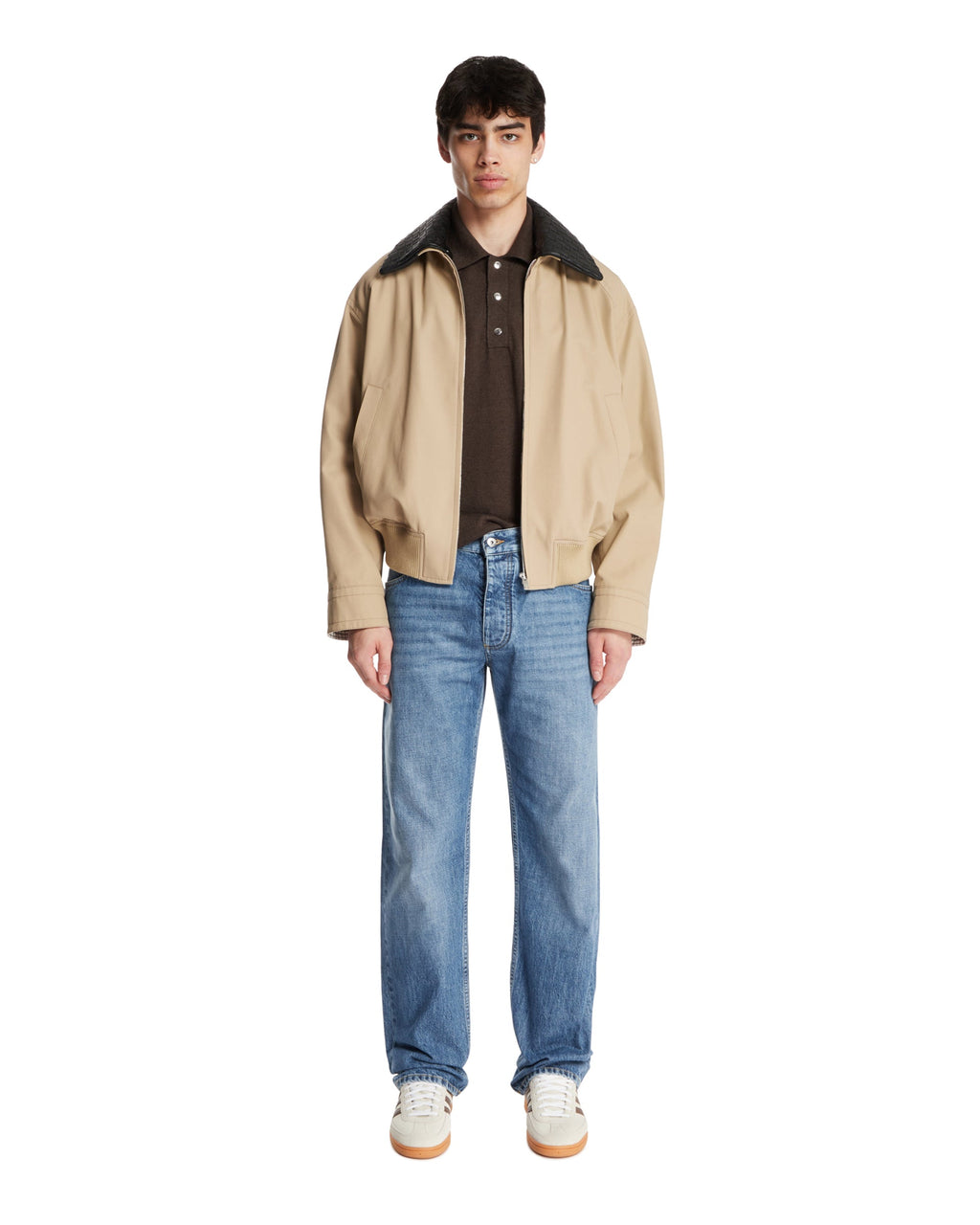 Blue Vintage Straight-Leg Jeans Bottega veneta – Гарантія оригінальності – детальний вид