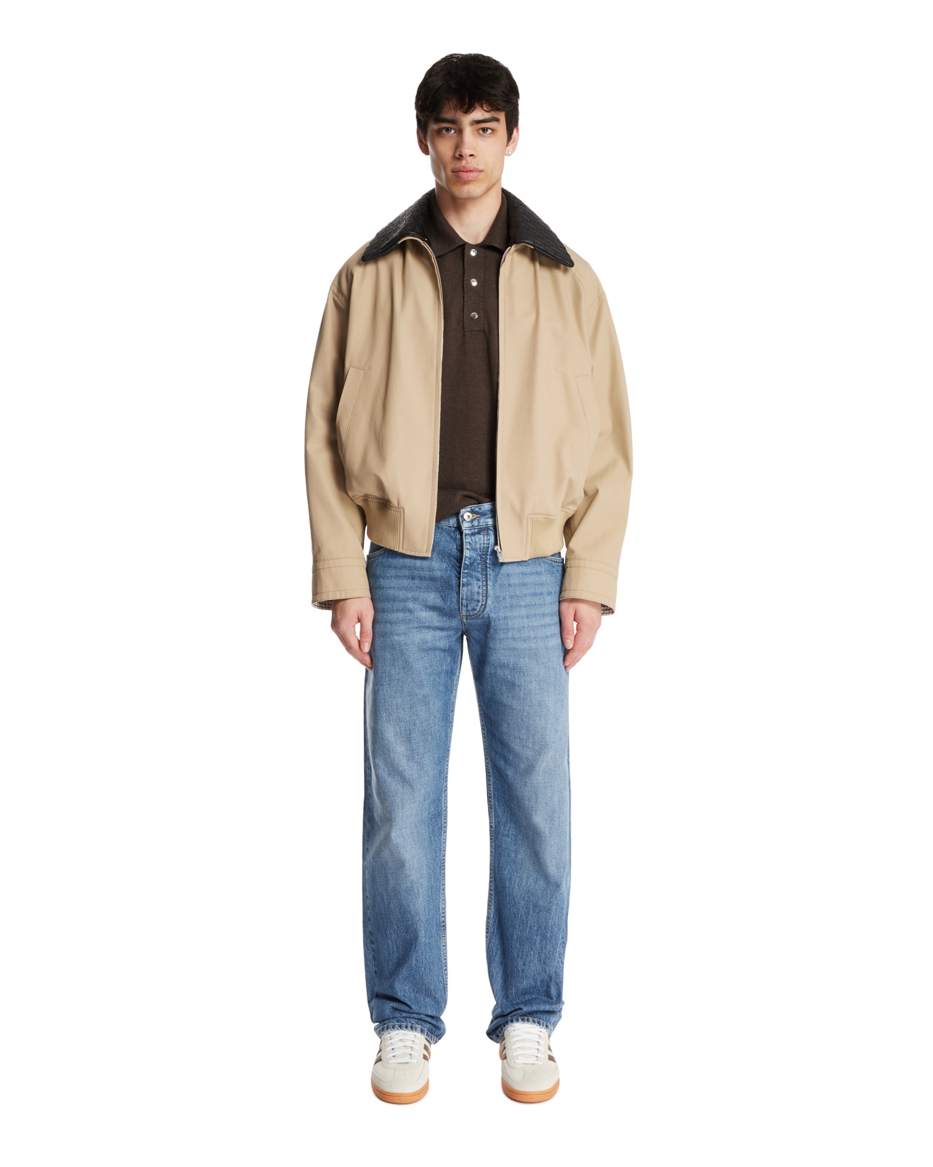 Blue Vintage Straight-Leg Jeans Bottega veneta – Гарантія оригінальності – детальний вид