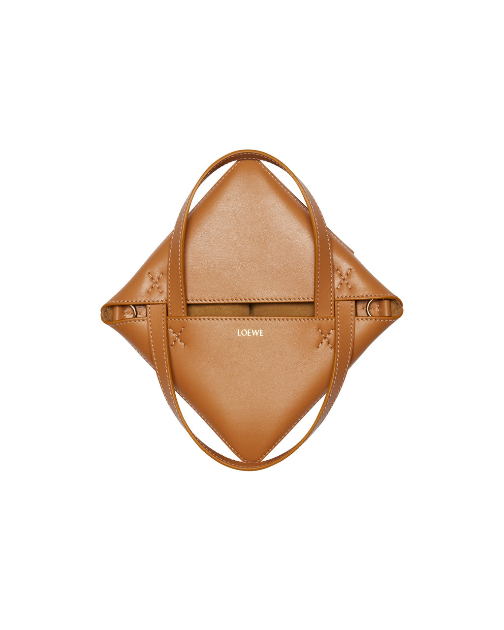 Beige Small Puzzle Fold Tote Loewe – Гарантія оригінальності – збільшений вид
