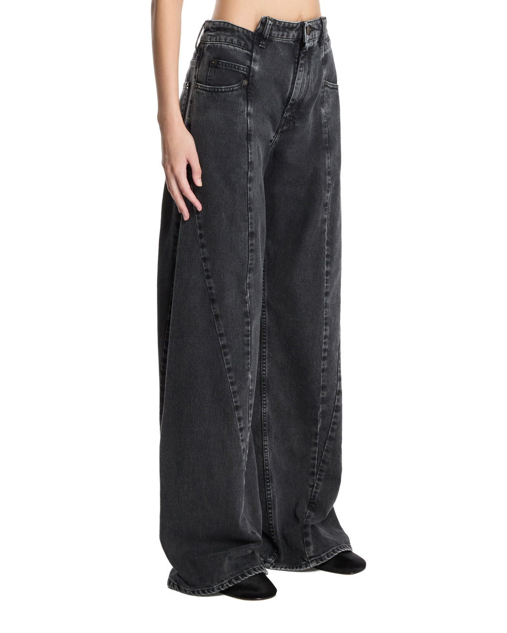 Black Decortique Jeans Maison margiela оригінал – Купити в Україні – вид ззаду