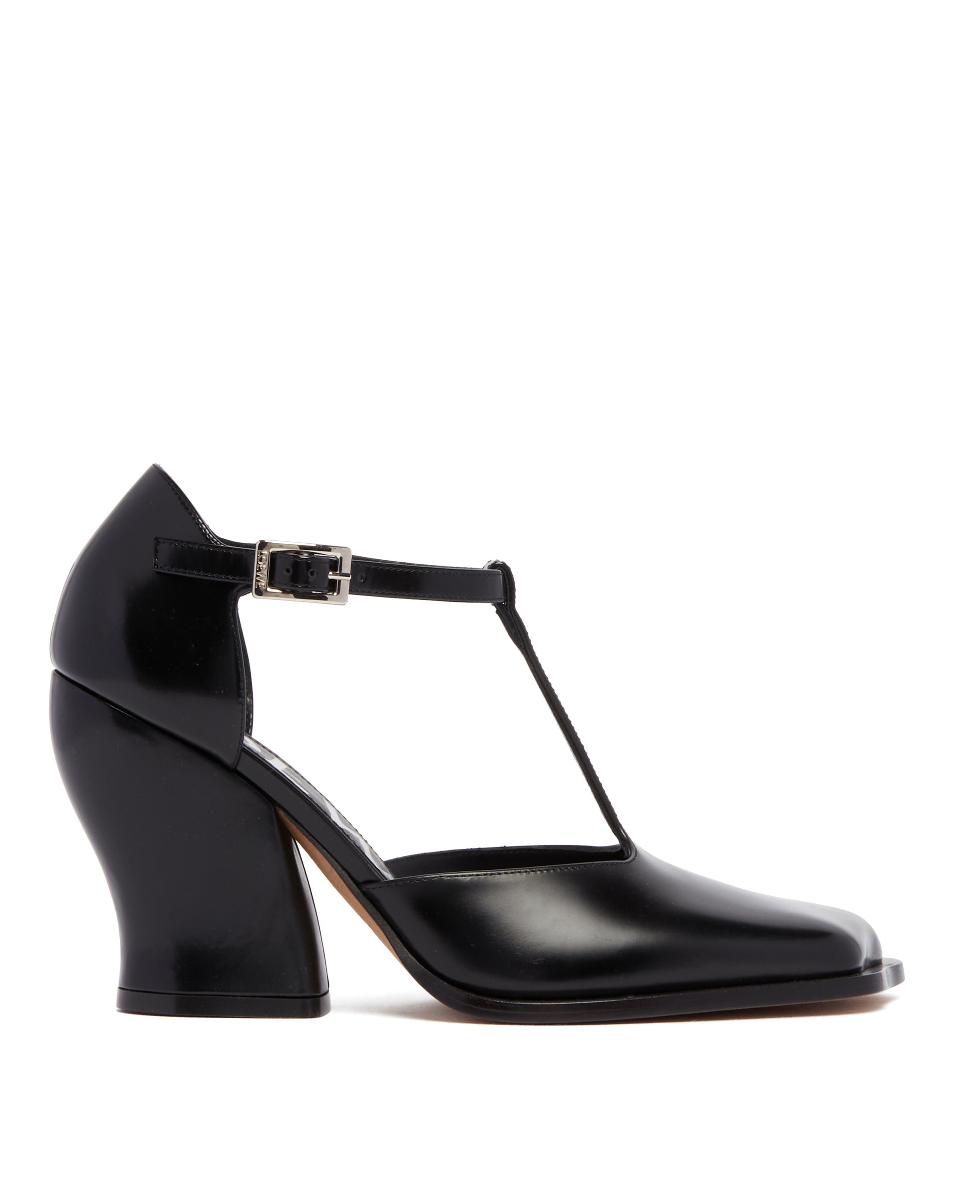 Black Wave T-Bar Pumps Loewe оригінал – Купити в Україні – боковий вид